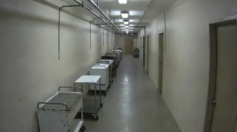 Camera snapshot: Service corridor · Cam 11